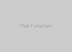 Plate Fortuphant